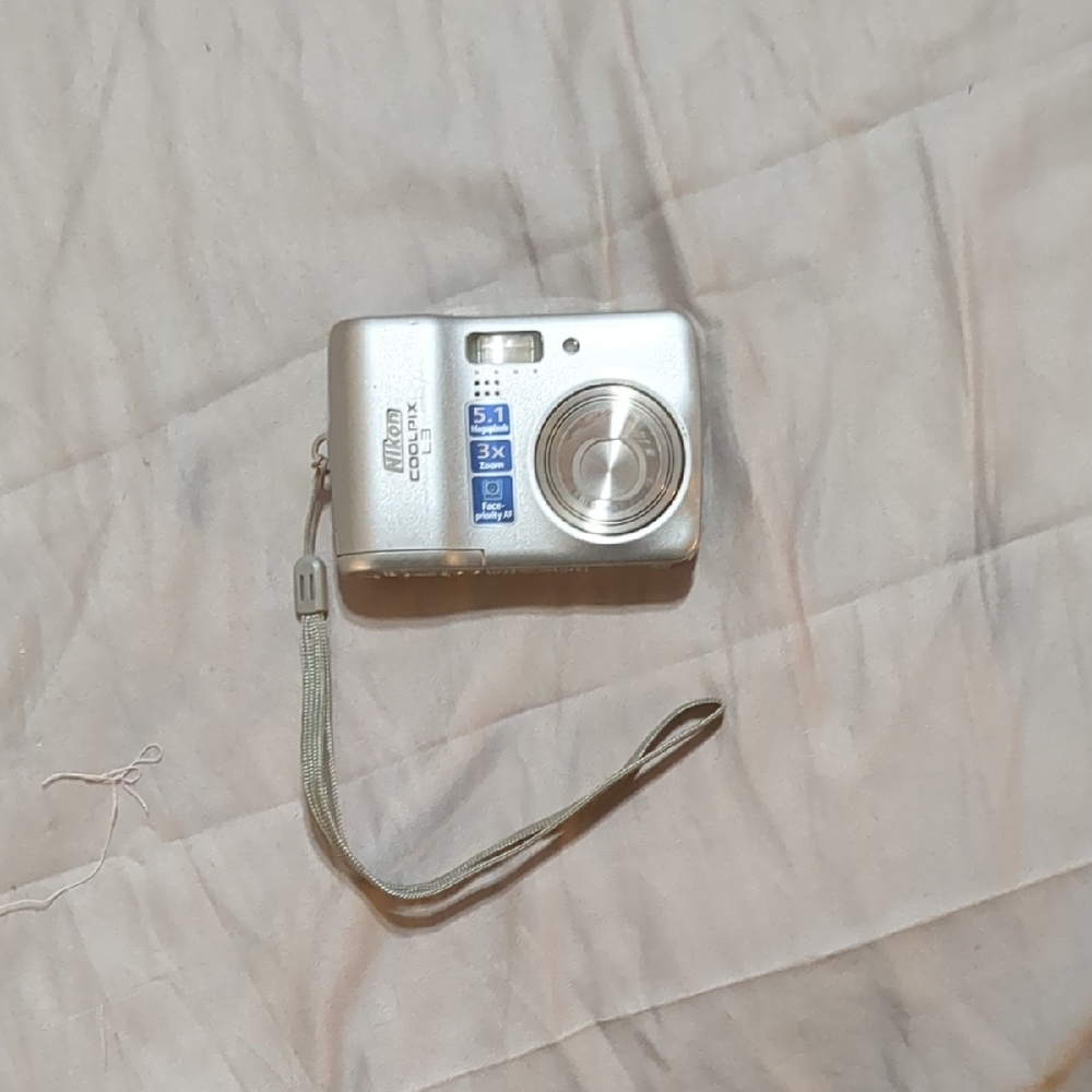 Nikon Coolpix Silver Digital Camera
